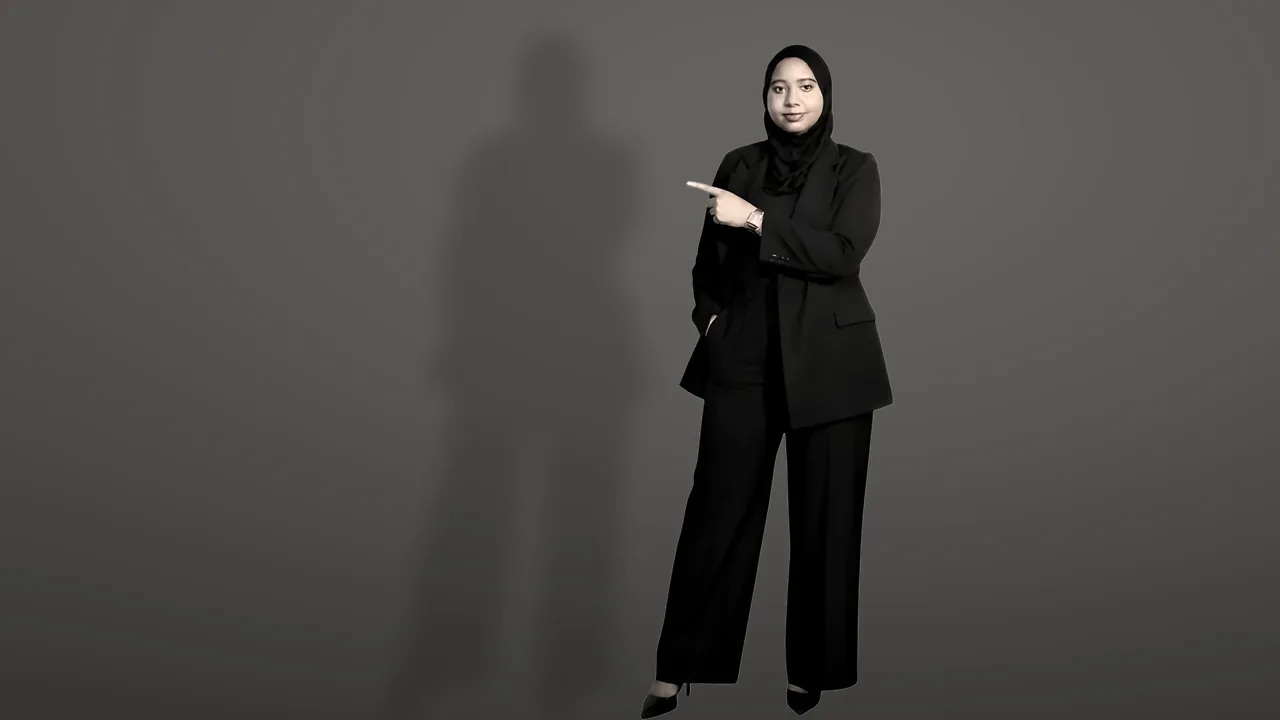ريم الرشيد في الفيديو التعريفي
